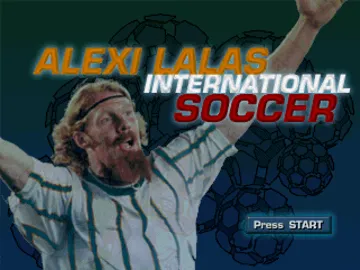 Alexi Lalas International Soccer (US) screen shot title
